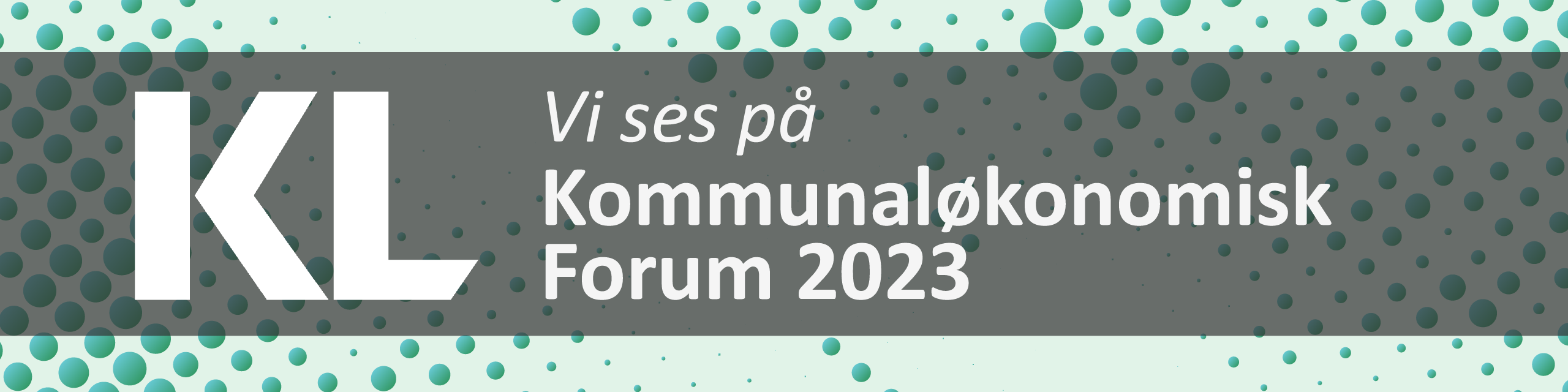 Mød os på årets Kommunaløkonomiske Forum 2023