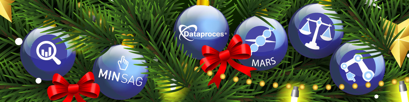 Dataproces ønsker en glædelig jul og et godt nytår